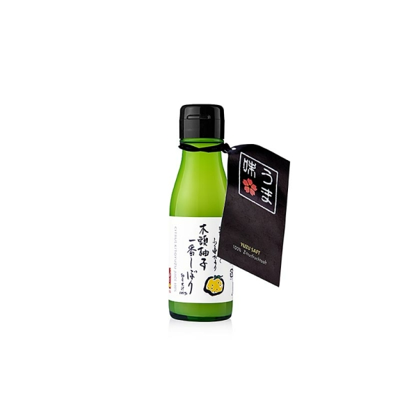 Yuzu Saft "Shibotte"
					100 % Yuzu, Zitrusfruchtsaft, Japan, 100 ml
				