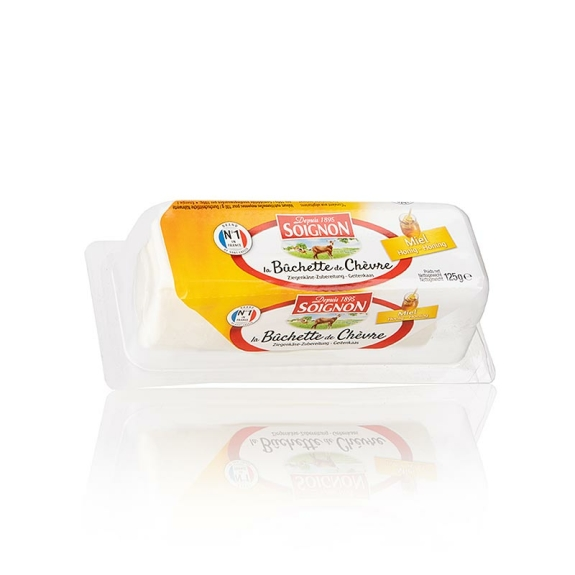 B&ucirc;chette de Ch&egrave;vre
					Ziegenfrischk&auml;se mit Honig, Soignon, 125 g
				
